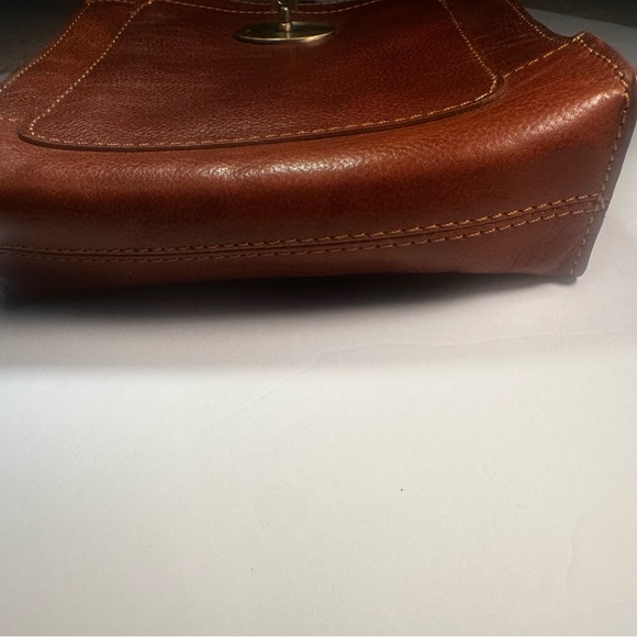 NWT Ashwood Brown Leather Crossbody Bag - Picture 9 of 12